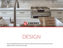 Tablet Screenshot of cherrydesignbuild.com
